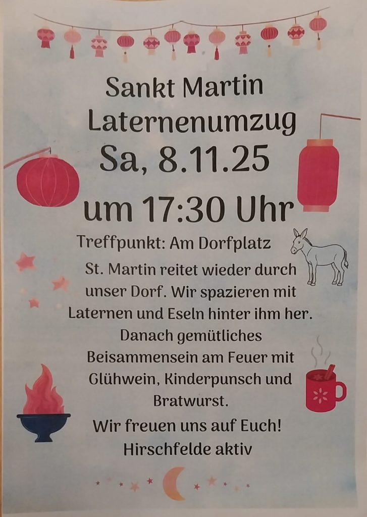 Laternenumzug, St. Martin